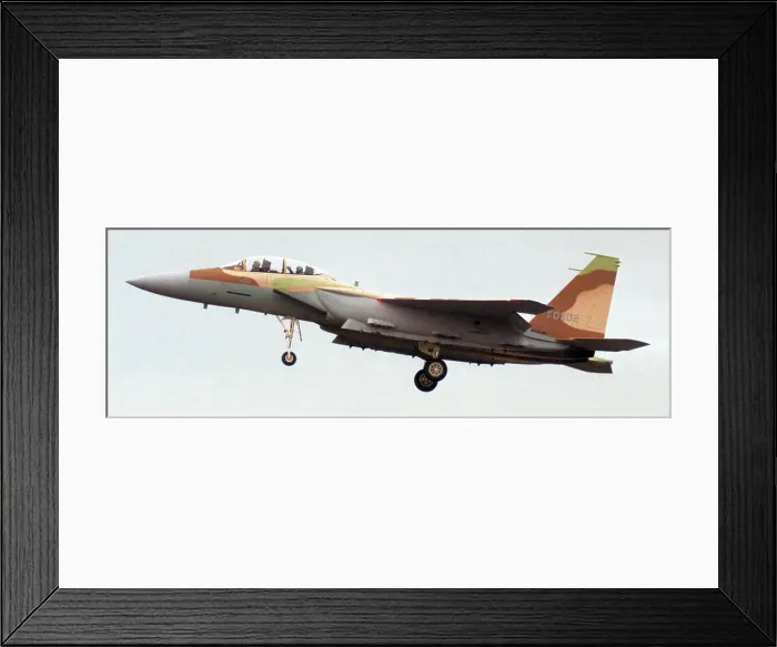 Framed Print : McDonnell Douglas F-15I Ra'am - Thunder - 94-0302 - 250 Framed Print : McDonnell Douglas F-15I Ra'am - Thunder - 94-0302 - 250