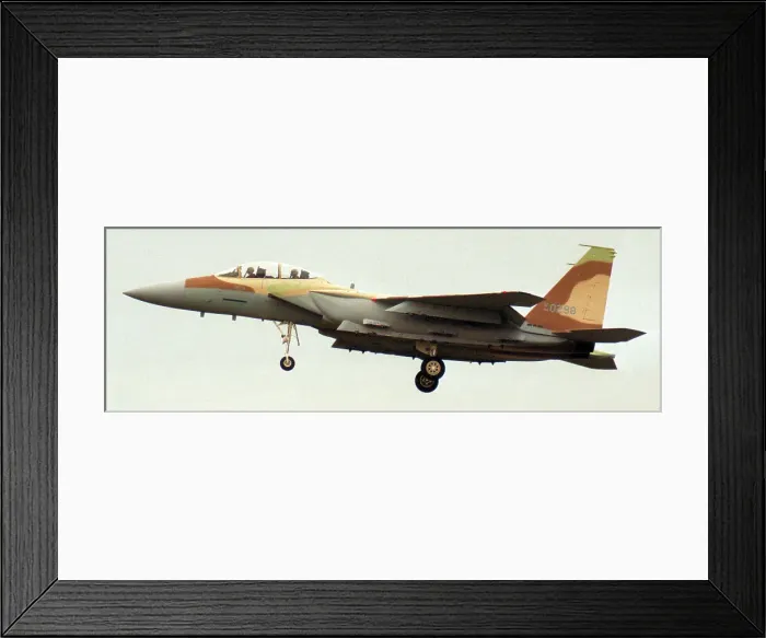 Framed Print : McDonnell Douglas F-15I Ra'am - Thunder - 94-0298 - 238 Framed Print : McDonnell Douglas F-15I Ra'am - Thunder - 94-0298 - 238