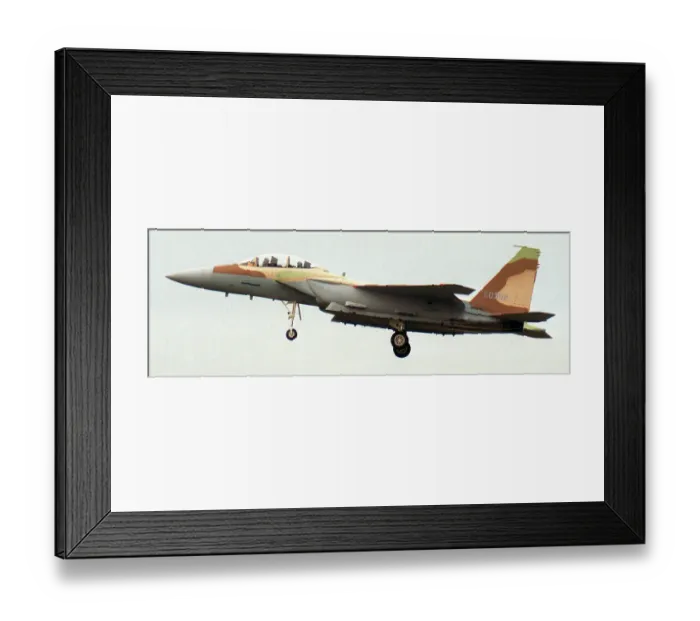Framed Print : McDonnell Douglas F-15I Ra'am - Thunder - 94-0302 - 250 Framed Print : McDonnell Douglas F-15I Ra'am - Thunder - 94-0302 - 250