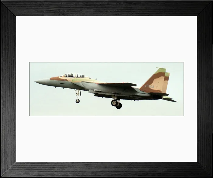 Framed Print : McDonnell Douglas F-15I Ra'am - Thunder - 94-0302 - 250 Framed Print : McDonnell Douglas F-15I Ra'am - Thunder - 94-0302 - 250