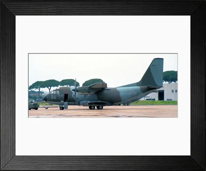 Framed Print : Aeritalia G. 222TCM MM62125 - 14-24 Framed Print : Aeritalia G. 222TCM MM62125 - 14-24