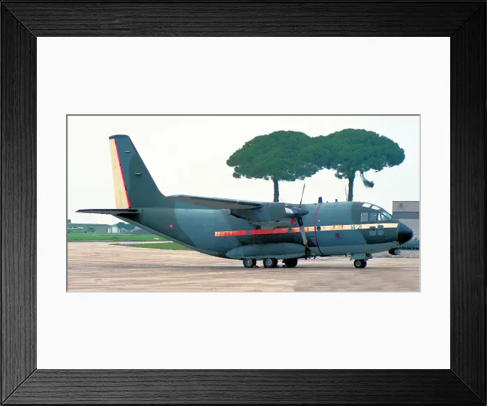 Framed Print : Aeritalia G. 222RM MM62140 - 14-21 Framed Print : Aeritalia G. 222RM MM62140 - 14-21