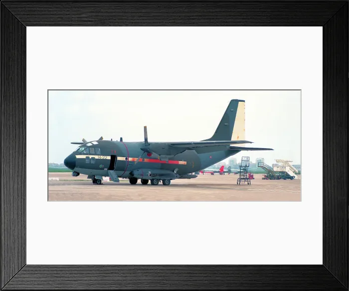 Framed Print : Aeritalia G. 222RM MM62141 - 14-22 Framed Print : Aeritalia G. 222RM MM62141 - 14-22