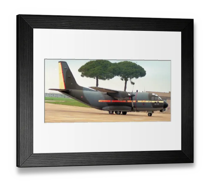 Framed Print : Aeritalia G. 222RM MM62140 - 14-21 Framed Print : Aeritalia G. 222RM MM62140 - 14-21
