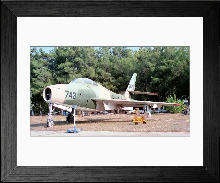 Framed Print : Republic F-84F Thunderstreak 52-6743 Framed Print : Republic F-84F Thunderstreak 52-6743
