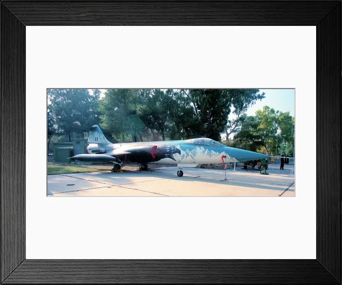 Framed Print : Lockheed F-104G Starfighter 7151