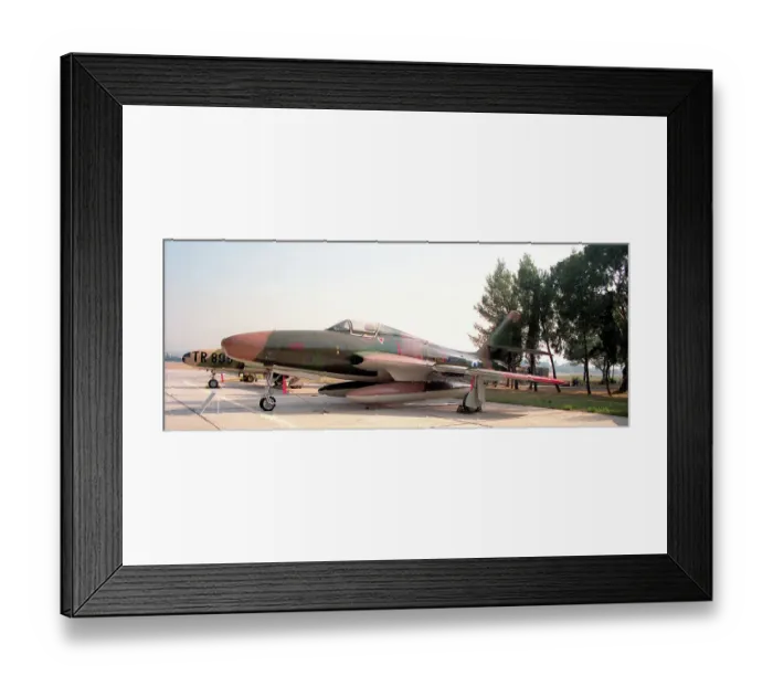 Framed Print : Republic RF-84F Thunderflash 17011 Framed Print : Republic RF-84F Thunderflash 17011