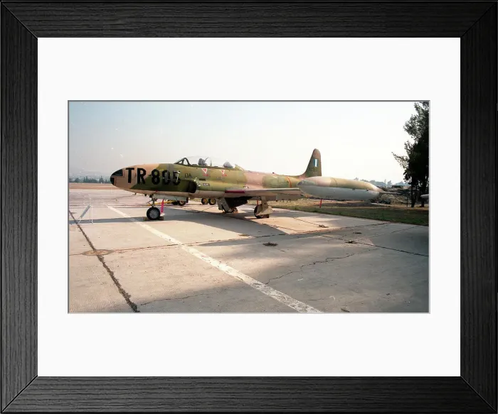 Framed Print : Lockheed T-33A 52-9805 Framed Print : Lockheed T-33A 52-9805