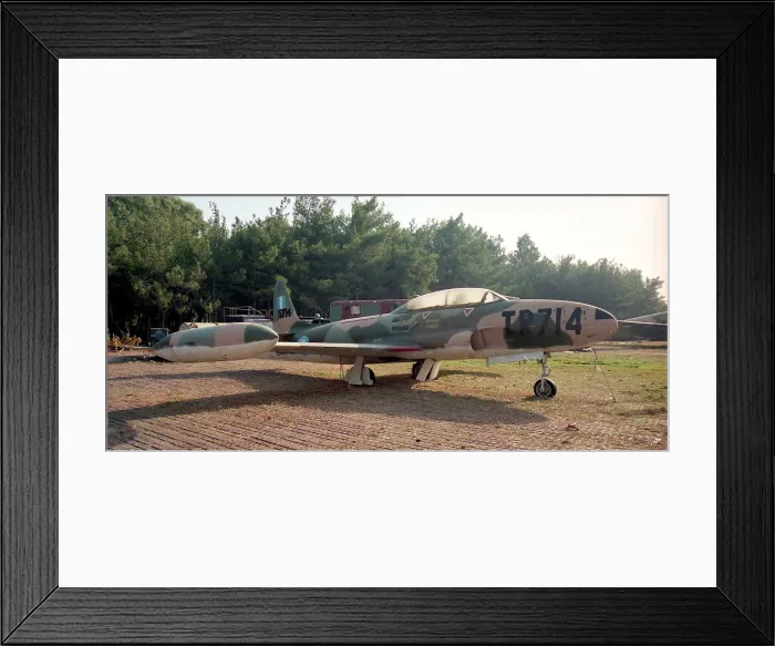 Framed Print : Lockheed T-33A-1-LO 51-6714 Framed Print : Lockheed T-33A-1-LO 51-6714