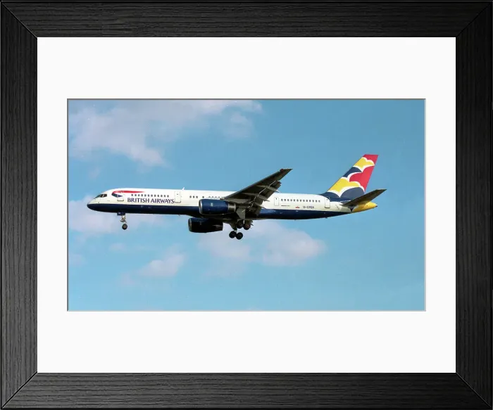 Framed Print : Boeing 757-236 G-CPER Framed Print : Boeing 757-236 G-CPER
