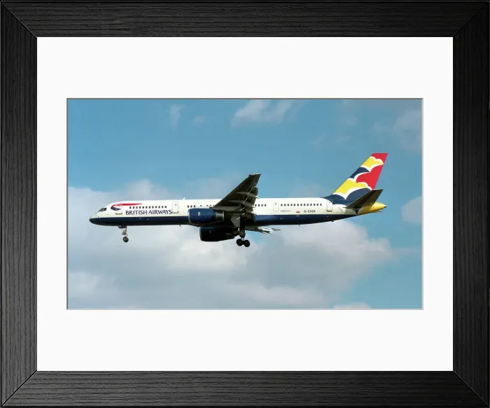 Framed Print : Boeing 757-236 G-CPER Framed Print : Boeing 757-236 G-CPER