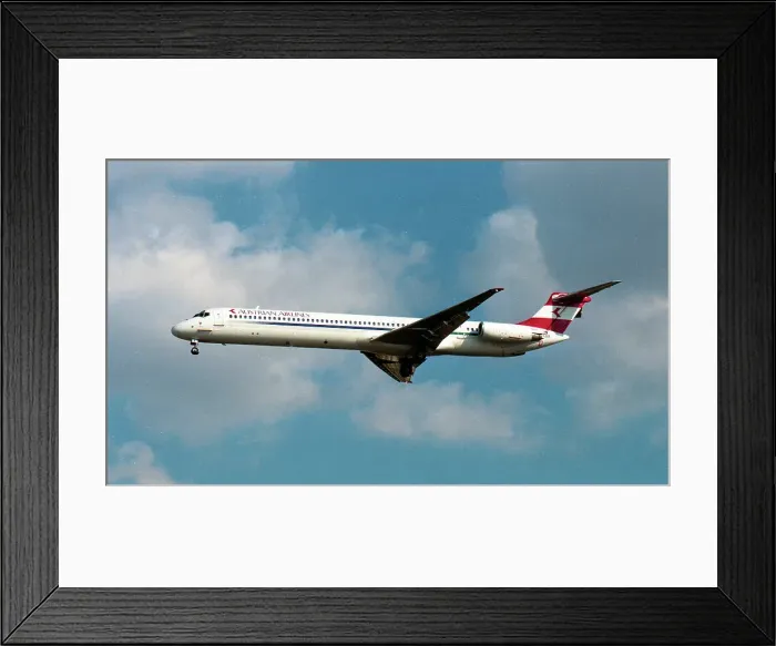 Framed Print : McDonnell Douglas MD-81 OE-LDX Framed Print : McDonnell Douglas MD-81 OE-LDX