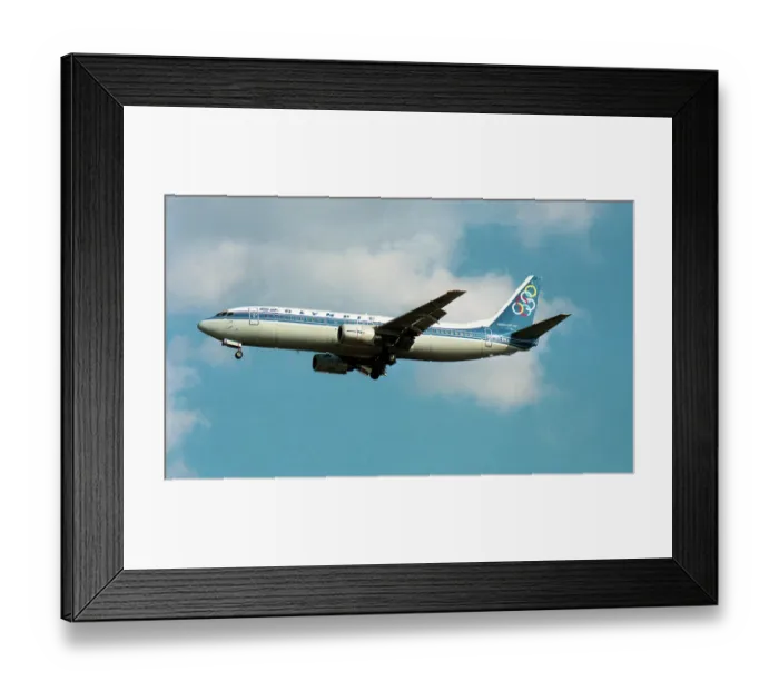 Framed Print : Boeing 737-4Y0 SX-BKL Framed Print : Boeing 737-4Y0 SX-BKL