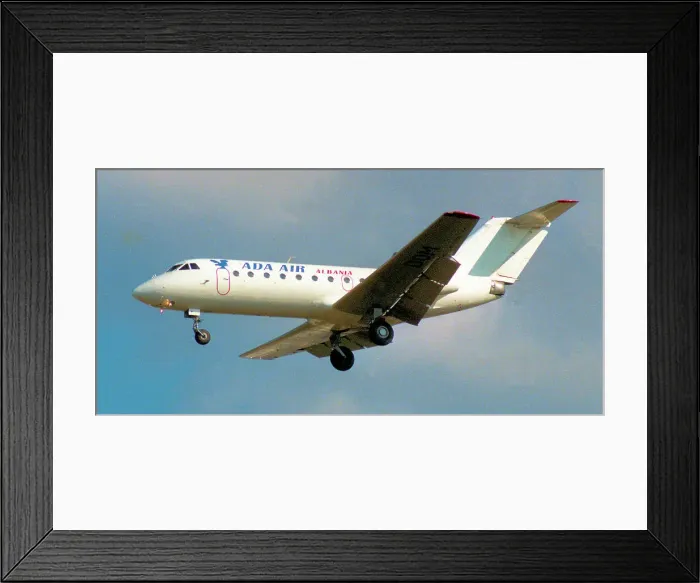 Framed Print : Yakovlev Yak-40 LZ-DOM Framed Print : Yakovlev Yak-40 LZ-DOM