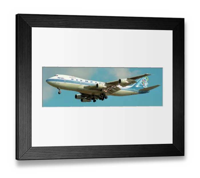 Framed Print : Boeing 747-212B SX-OAC Framed Print : Boeing 747-212B SX-OAC