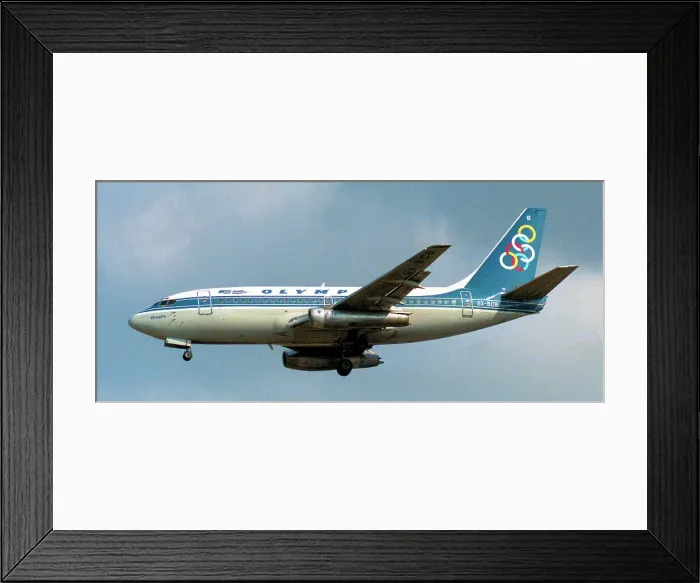 Framed Print : Boeing 737-284 SX-BCB Framed Print : Boeing 737-284 SX-BCB