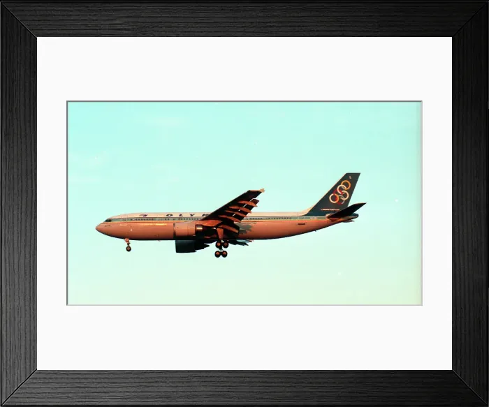 Framed Print : Airbus A300B4-605R SX-BEL Framed Print : Airbus A300B4-605R SX-BEL