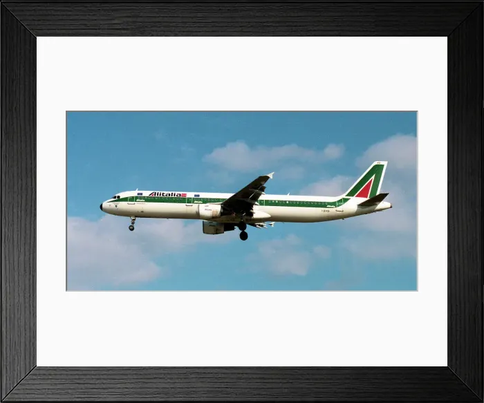 Framed Print : Airbus A321-112 I-BIXB Framed Print : Airbus A321-112 I-BIXB