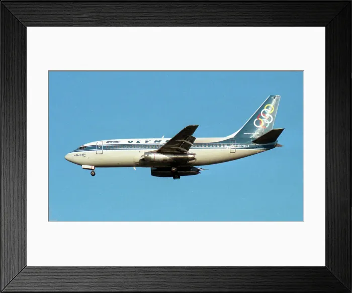 Framed Print : Boeing 737-284 SX-BCA Framed Print : Boeing 737-284 SX-BCA