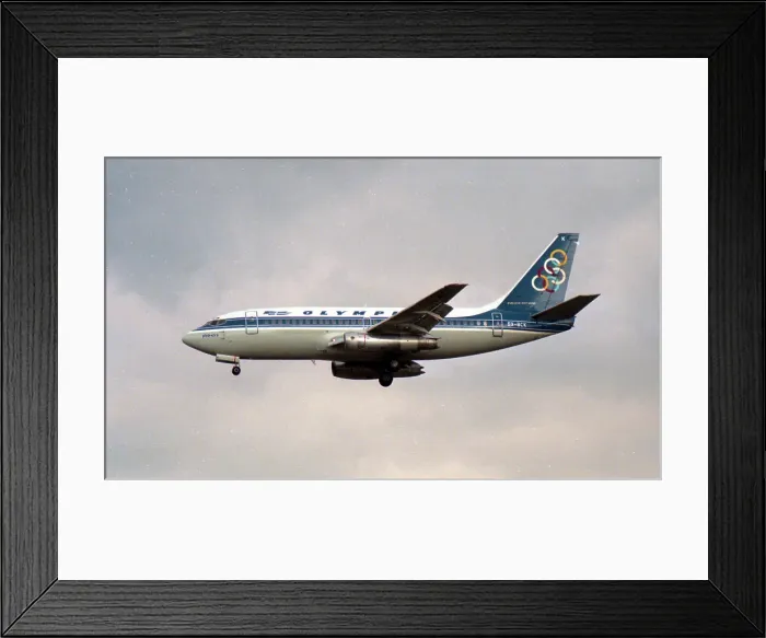 Framed Print : Boeing 737-284 SX-BCK Framed Print : Boeing 737-284 SX-BCK