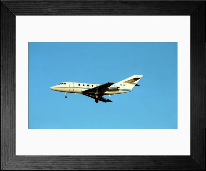 Framed Print : Dassault Falcon 20 PH-OMS Framed Print : Dassault Falcon 20 PH-OMS