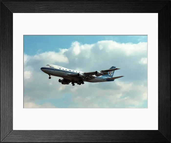 Framed Print : Boeing 747-212B SX-OAD Framed Print : Boeing 747-212B SX-OAD