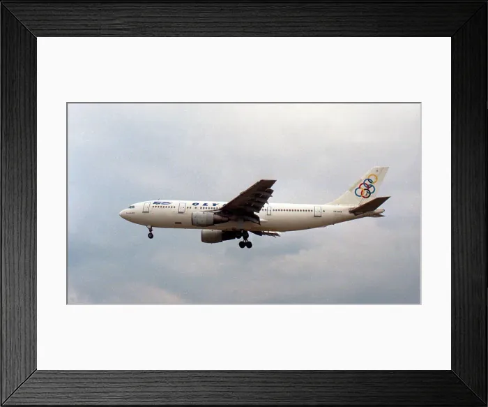 Framed Print : Airbus A300B4 SX-BED Framed Print : Airbus A300B4 SX-BED