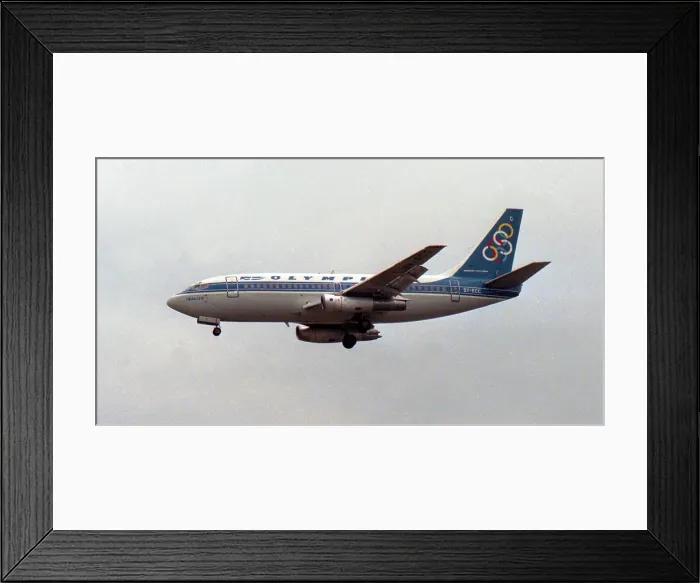 Framed Print : Boeing 737-284 SX-BCC Framed Print : Boeing 737-284 SX-BCC