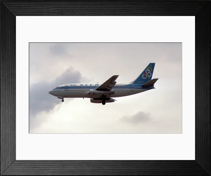 Framed Print : Boeing 737-284 SX-BCE Framed Print : Boeing 737-284 SX-BCE