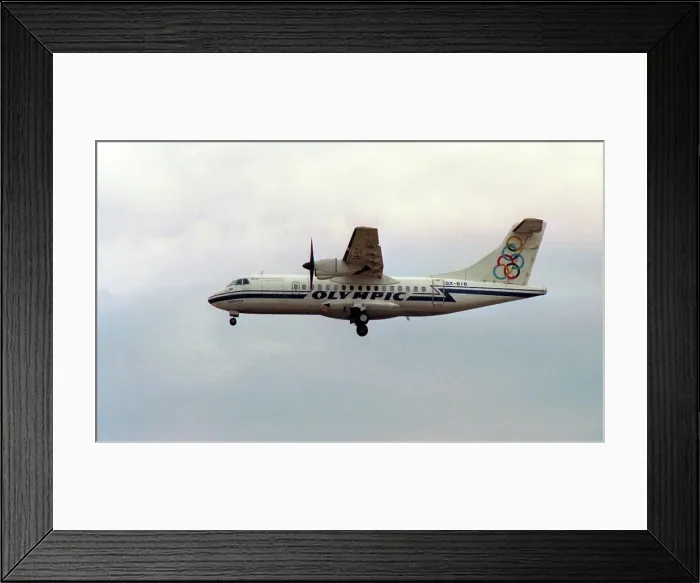 Framed Print : ATR 72-202 SX-BIB Framed Print : ATR 72-202 SX-BIB