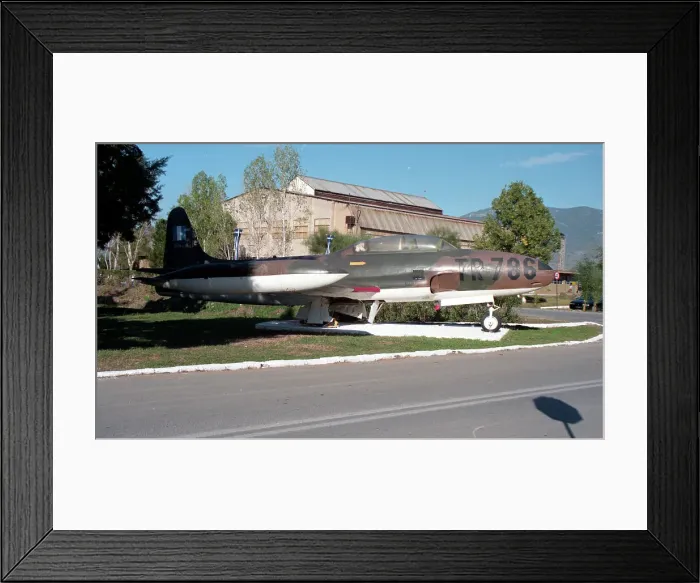 Framed Print : Lockheed T-33A 53-5786 Framed Print : Lockheed T-33A 53-5786