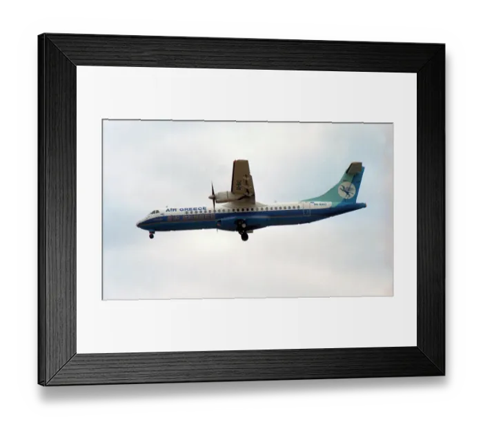 Framed Print : ATR 72-202 SX-BAO Framed Print : ATR 72-202 SX-BAO