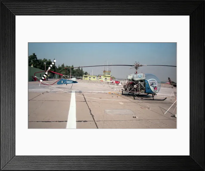 Framed Print : Bell 47G-3B-2 6697 Framed Print : Bell 47G-3B-2 6697