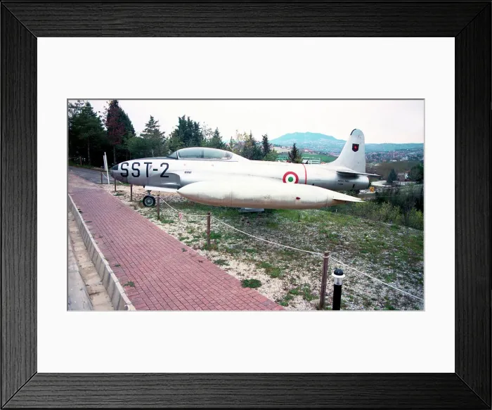 Framed Print : Lockheed T-33A Shooting Star MM54-1602 - SST-2 Framed Print : Lockheed T-33A Shooting Star MM54-1602 - SST-2
