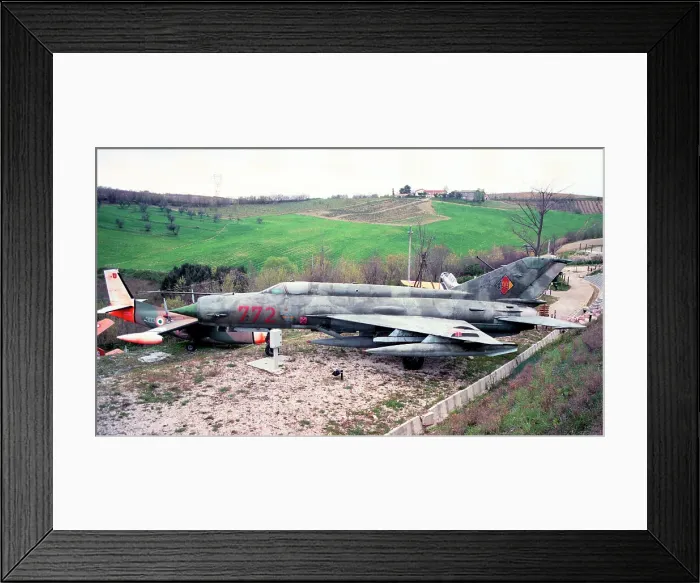 Framed Print : Mikoyan-Gurevich MiG-21MF-75 Lancer 2342 - 772 Framed Print : Mikoyan-Gurevich MiG-21MF-75 Lancer 2342 - 772