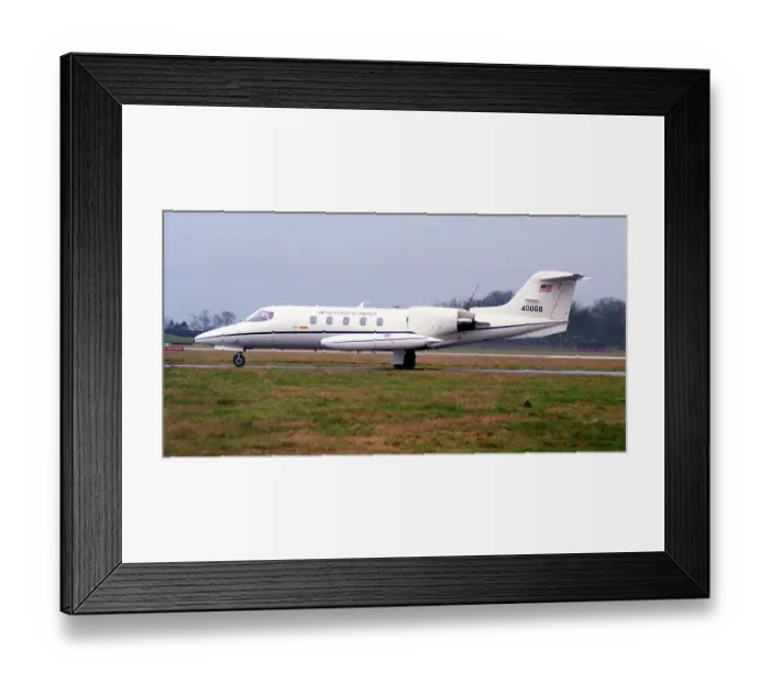 Framed Print : Gates Learjet C-21A 84-0068 Framed Print : Gates Learjet C-21A 84-0068