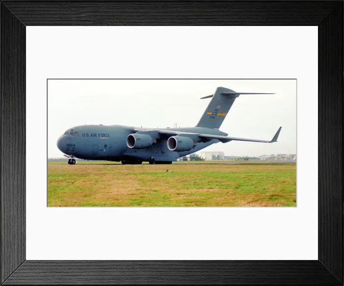 Framed Print : McDonnell Douglas C-17A Globemaster III 94-0069 Framed Print : McDonnell Douglas C-17A Globemaster III 94-0069
