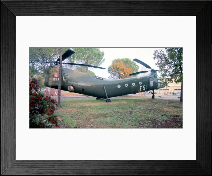Framed Print : Piasecki H-21C E51 Framed Print : Piasecki H-21C E51