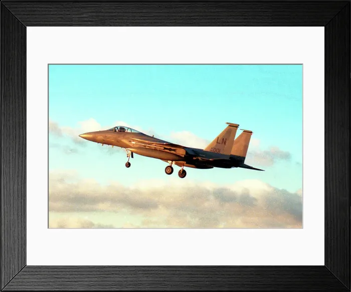 Framed Print : McDonnell Douglas F-15C Eagle 84-0001 Framed Print : McDonnell Douglas F-15C Eagle 84-0001