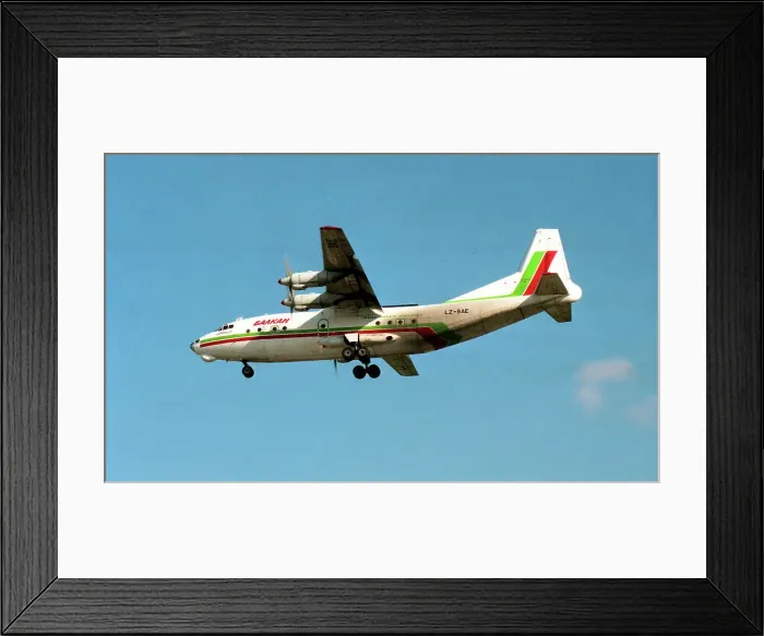 Framed Print : Antonov An-12BK LZ-BAE Framed Print : Antonov An-12BK LZ-BAE