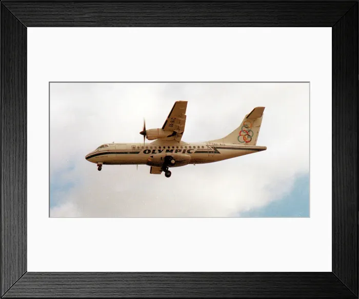 Framed Print : ATR 42-320 SX-BIC Framed Print : ATR 42-320 SX-BIC