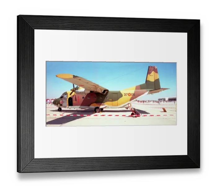 Framed Print : CASA C. 212 Aviocar T. 12B-22 - 37-06 Framed Print : CASA C. 212 Aviocar T. 12B-22 - 37-06