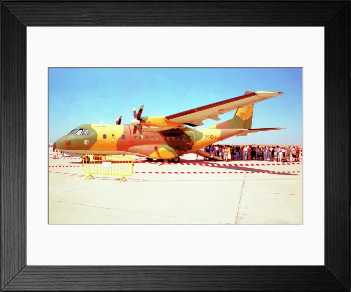 Framed Print : CASA 235-100M T. 19B-17 - 35-35 Framed Print : CASA 235-100M T. 19B-17 - 35-35