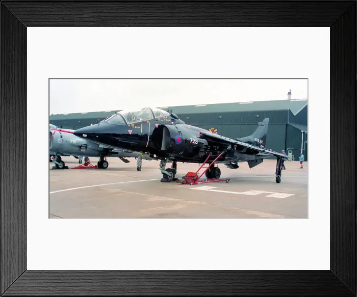 Framed Print : Hawker Siddeley Harrier T. 8 ZD993 Framed Print : Hawker Siddeley Harrier T. 8 ZD993