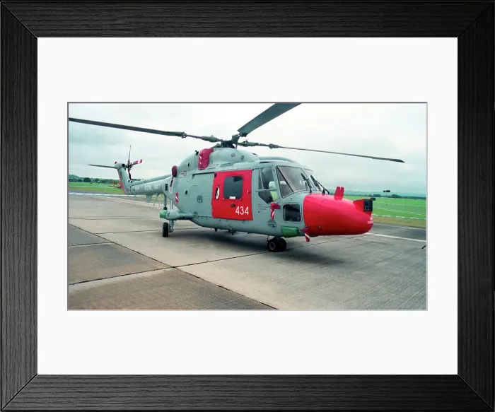 Framed Print : Westland Lynx HAS. 2 XZ238 434 Framed Print : Westland Lynx HAS. 2 XZ238 434