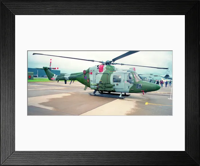 Framed Print : Westland Lynx XZ614 X Framed Print : Westland Lynx XZ614 X