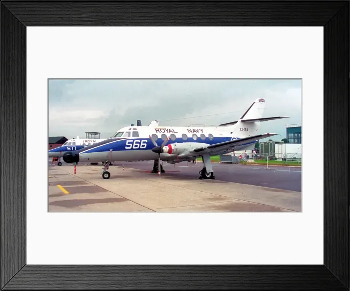Framed Print : British Aerospace Jetstream T. 2 XX484 Framed Print : British Aerospace Jetstream T. 2 XX484