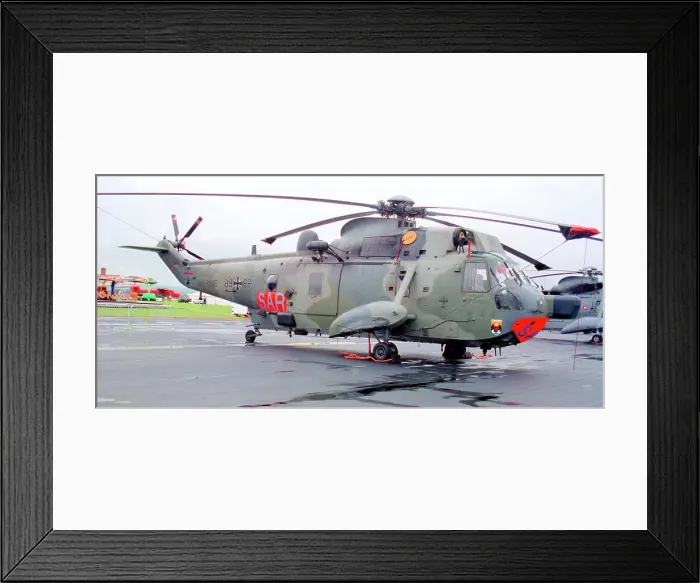 Framed Print : Westland Sea King Mk. 41 89+66 Framed Print : Westland Sea King Mk. 41 89+66