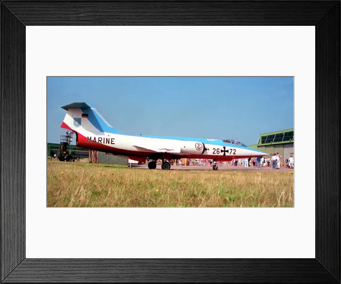 Framed Print : Lockheed F-104G Starfighter 26+72 Framed Print : Lockheed F-104G Starfighter 26+72