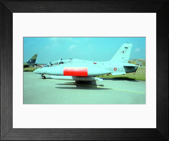 Framed Print : Aermacchi MB. 339A MM54513 - 61-63 Framed Print : Aermacchi MB. 339A MM54513 - 61-63